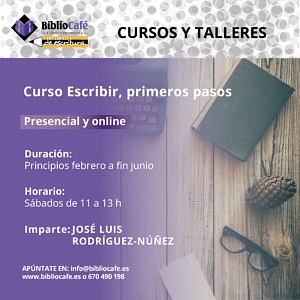 Imparte: José Luis Rodríguez-Núñez. Sábados 11 a 13. Presencial y online. De febrero a junio.