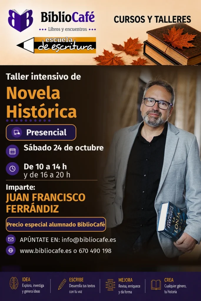Taller intensivo Novela Histórica