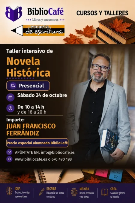 Taller intensivo Novela Histórica