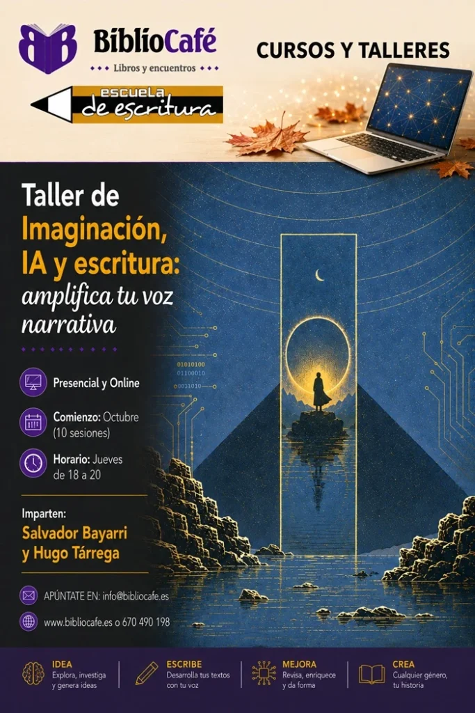 Taller Imaginación, escritura e IA: Amplifica tu voz narrativa
